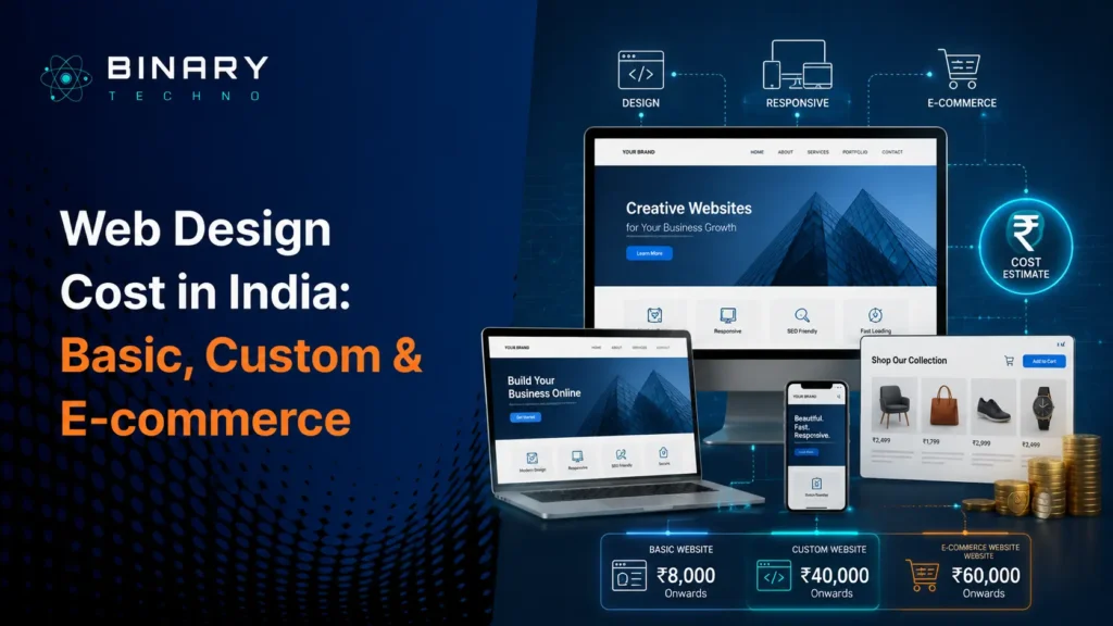 Web Design Cost in India: Basic, Custom & E-commerce